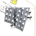 Baby Knit Christmas Tree Hug Blanket out Shawl Cover - Image 6