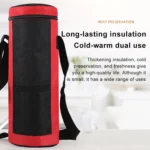 Insulation Pot Cup Set Hot Water Bottle Protective Cover Outdoor Picnic Travel Slung Fresh-keeping Cup Bag - Image 4