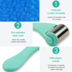 Facial Massager Beauty Instrument Stainless Steel Ice Roller Lift Firming Face  Skin Care Face - Image 13