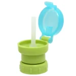 Children Portable Bottled Drinks Anti-overflow Anti-squash Replacement Straw Cap