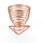 5PCS Gourd Water Drop Make-up Egg Puff Tray Storage Rack Sponge Egg Metal Holder