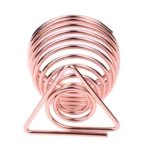 5PCS Gourd Water Drop Make-up Egg Puff Tray Storage Rack Sponge Egg Metal Holder - Image 4