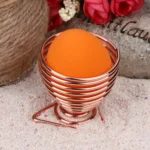 5PCS Gourd Water Drop Make-up Egg Puff Tray Storage Rack Sponge Egg Metal Holder - Image 6