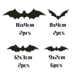 Halloween Stereo Wall Stickers Simulation Bat Stickers - Image 5