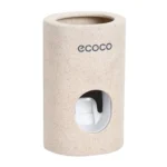 ECOCO Wheat Straw Wall-mounted Seamless Stickers Lazy Automatic Toothpaste - Image 2