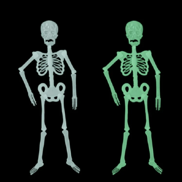 TBD0416341001_1.webp Luminous Skeleton Halloween Activity Props Bar Haunted House Decoration Supplies Fluorescent Skeleton - Image 2