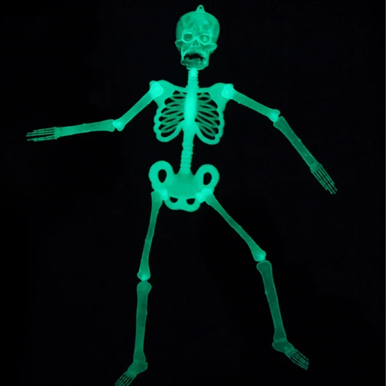 TBD0416341001_2.webp Luminous Skeleton Halloween Activity Props Bar Haunted House Decoration Supplies Fluorescent Skeleton - Image 3