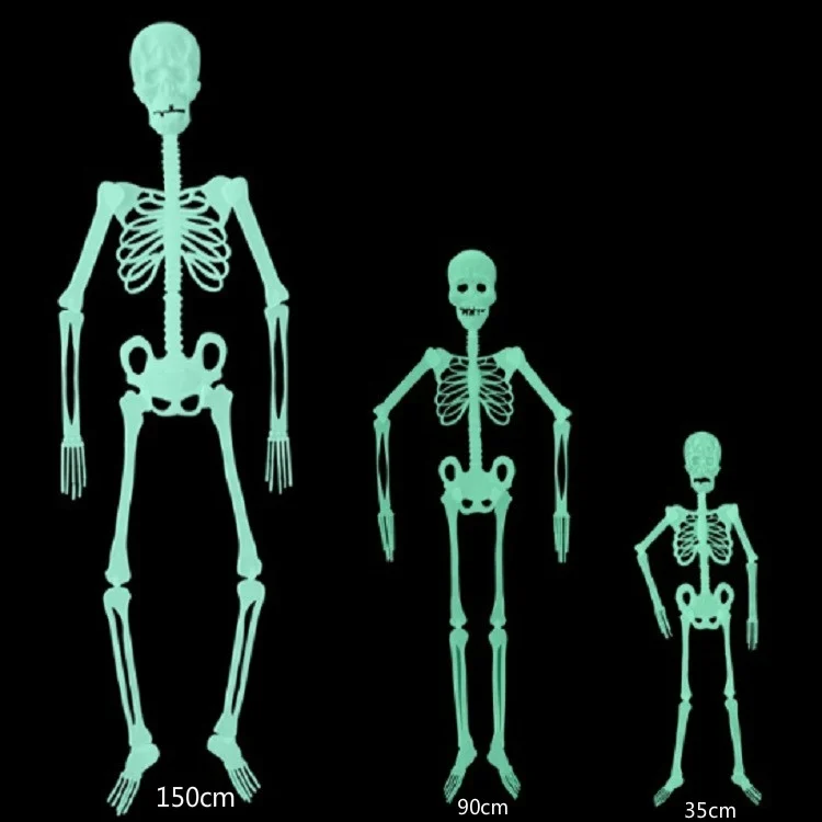 TBD0416341001_4.webp Luminous Skeleton Halloween Activity Props Bar Haunted House Decoration Supplies Fluorescent Skeleton - Image 5