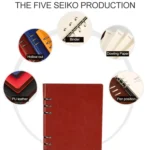 Business Notepad Loose Leaf Replaceable Inner Notebook Thickened Diary Book - Image 4