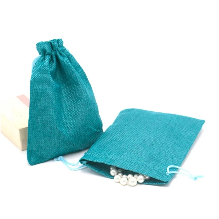 TBD0417094003A_3.webp 50 PCS Multi size Linen Jute Drawstring Gift Bags Sacks Wedding Birthday Party Favors Drawstring Gift Bags - Image 4