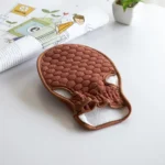 Bath Body Shower Gloves Skin Exfoliating SPA Massage Mitt Lattice Particles Washcloth - Image 11