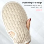 Bath Body Shower Gloves Skin Exfoliating SPA Massage Mitt Lattice Particles Washcloth - Image 6