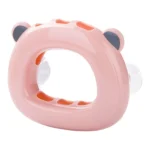 Wall-mounted Bathroom Wall Hanging Rack Creative Couple Suction Cup Toothbrush Shelf Holder - Image 2