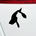 10 PCS Dog and Cat Car Stickers Pet Reflective Waterproof Stickers - Image 3