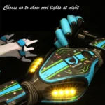 Gesture Sensing Remote Control Twisting Car Light Music Deformation Car Drift Traverse Dance Off-road Stunt Car - Image 4