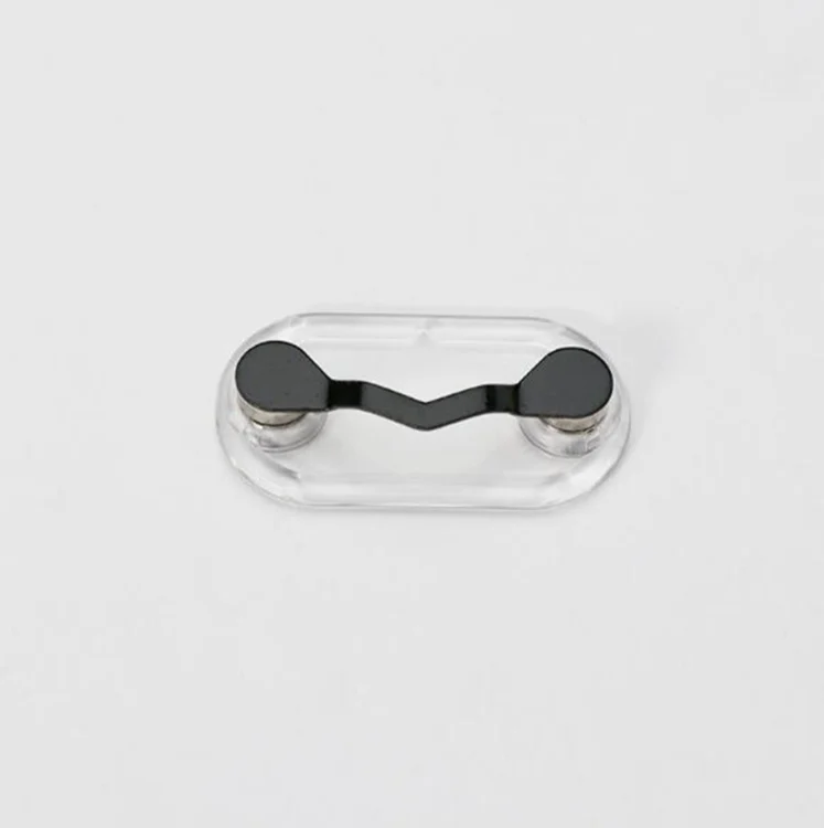 Magnetic Glasses Holder Magnetic Brooch Number Plate Headset Glasses Clip