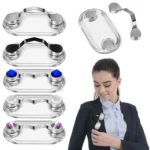 Magnetic Glasses Holder Magnetic Brooch Number Plate Headset Glasses Clip - Image 4