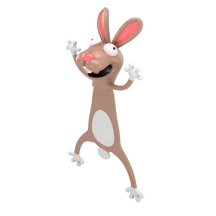 3D Stereo Animal Bookmark Creative Cute Funny Bookmark
