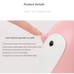 220ml Aroma Humidifier Cute Penguin USB Air Diffuser Home Office Car Mist Maker Air Purifier - Image 5