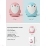 220ml Aroma Humidifier Cute Penguin USB Air Diffuser Home Office Car Mist Maker Air Purifier - Image 6