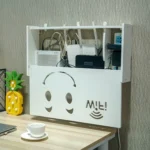 Socket Router Storage Box Set-top Box Decoration TV Cabinet Living Room Junction Box - Image 3