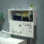 Socket Router Storage Box Set-top Box Decoration TV Cabinet Living Room Junction Box - Image 4