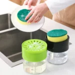 Kitchen Detergent Press Bottle Wipe Combination Dish Brush Soap Liquid Box - Image 6