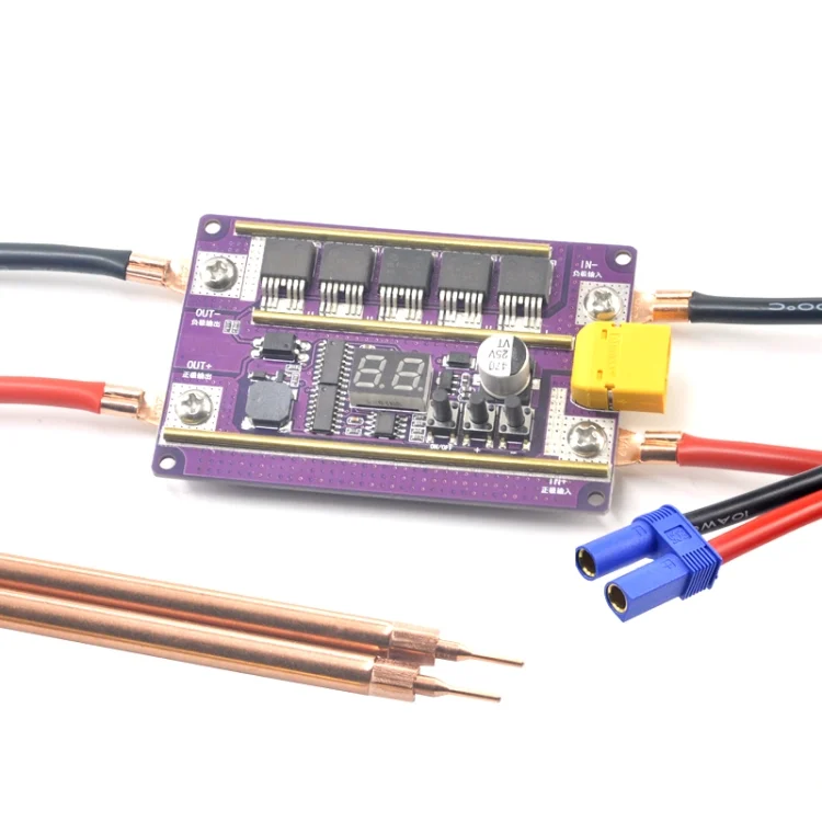 Compatible Version 12V Digital Display DIY Battery Spot Welding Machine Pen Control