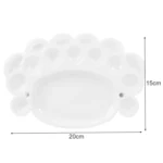 2 PCS 15 Grid Big Feet Color Palette Pastic Color Painting Supplies - Image 2