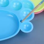 2 PCS 15 Grid Big Feet Color Palette Pastic Color Painting Supplies - Image 5