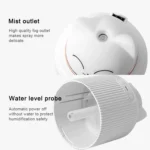 Light Pet Humidifier USB Night Light Home Bedside Lamp Sleep Mute Energy-saving Lamp - Image 6