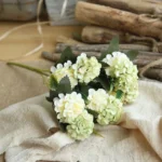 Artificial Flower Ball Chrysanthemum Home Decoration Wedding Bouquet Flower Plant Fake Flower - Image 2