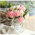 Artificial Flower Ball Chrysanthemum Home Decoration Wedding Bouquet Flower Plant Fake Flower - Image 5