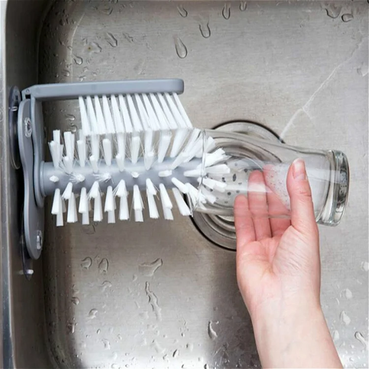 TBD04183818.webp Suction Wall Lazy Cup Cleaning Brush Kitchen Bar Cleaning Tool - Image 1