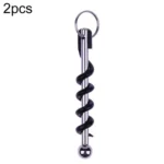 2 PCS Outdoor Creative Corkscrew Pocket Red Wine Tool