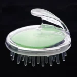 Household Head Hand-held Silicone PVC Massage Brush - Image 4