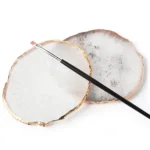 Nail Palettes Resin Agate Pieces Nail Painting Palette Decoration Storage Tray - Image 6