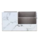 Marble Retro Creative Office Multi-function Pen Holder Storage Box - Image 3