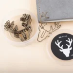 8 PCS/Set Deer Head Paper Clip Shaped Paper Clip Creative Shape Pin Bookmark - Image 6