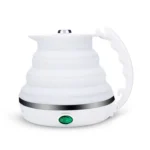 Portable Folding Silicone Intelligent Constant Temperature Travel Camping Electric Kettle - Image 2