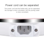 Portable Folding Silicone Intelligent Constant Temperature Travel Camping Electric Kettle - Image 4