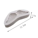2 PCS Angel Wings 3D Silicone Mold Fondant Cakes Decorate Tools - Image 6