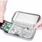 BUBM Digital Charger USB Data Cable Organizer Storage Bag Earphone Wire Power Bank Travel Case - Image 4