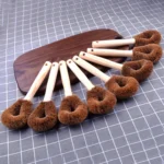 10 PCS Natural Coconut Palm Non-stick Oil Long Handle Pot Brush Cleaning Brush Kitchen Cleaning Tool - Image 3