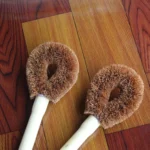 10 PCS Natural Coconut Palm Non-stick Oil Long Handle Pot Brush Cleaning Brush Kitchen Cleaning Tool - Image 4