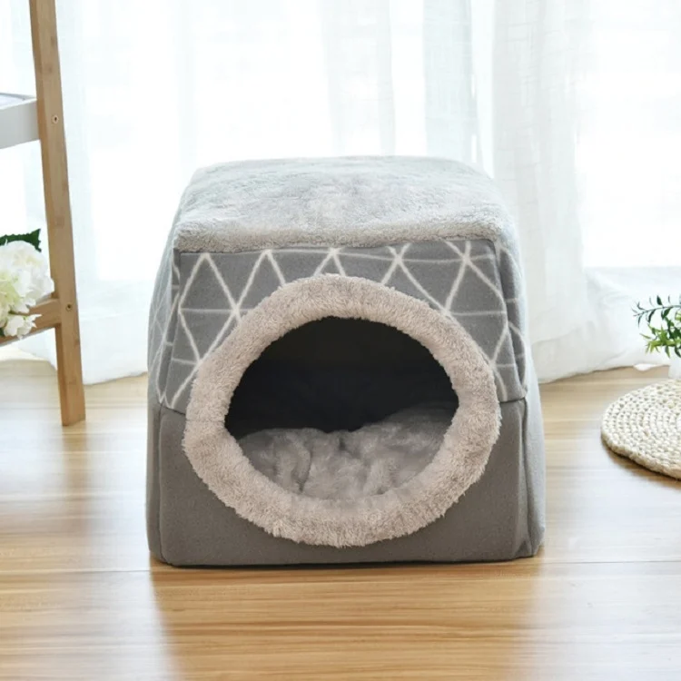 TBD0418928801A.webp Cat Nest Capsule Four Seasons Universal Closed Cat Bed - Image 1