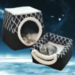 Cat Nest Capsule Four Seasons Universal Closed Cat Bed - Image 3