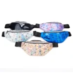 Fashionable Unisex Chest Bag Fanny Pack Waist Bag Waterproof Laser Bags - Image 2