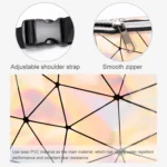 Fashionable Unisex Chest Bag Fanny Pack Waist Bag Waterproof Laser Bags - Image 5