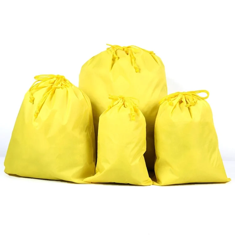 TBD0418955101A.webp 4 in 1 Portable Nylon Waterproof Travel Storage Bag Drawstring Beam Pocket Clothing Storage Bag - Image 1